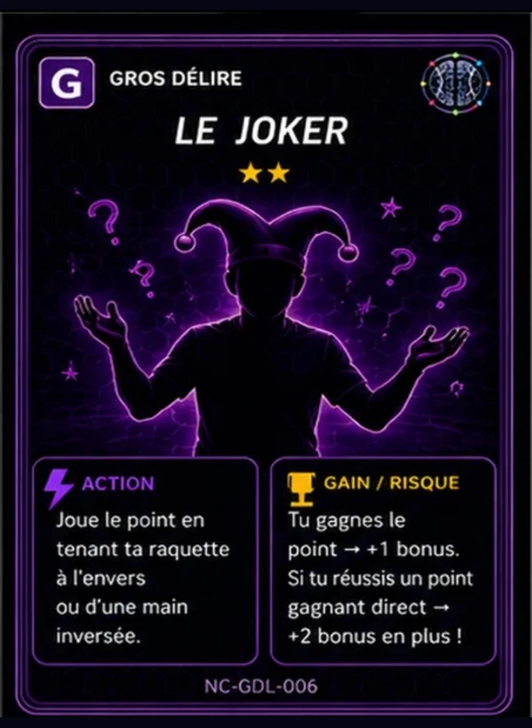 Carte NeuroCourt The Game : Gros Délire — Le Joker